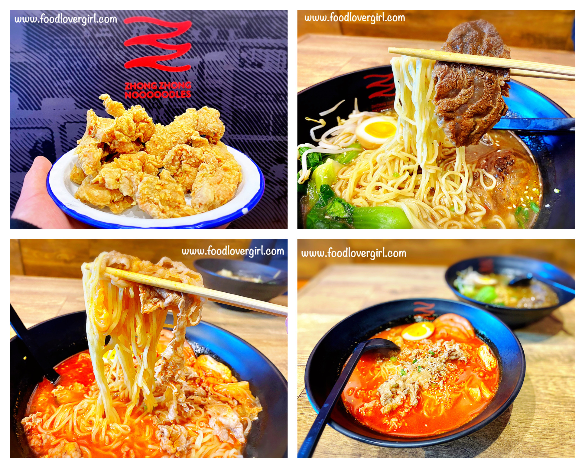 Zhongzhong Noodles Food Lover Girl